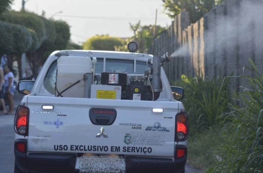 Imagem Carro Fumacê nas Ruas em Sousa