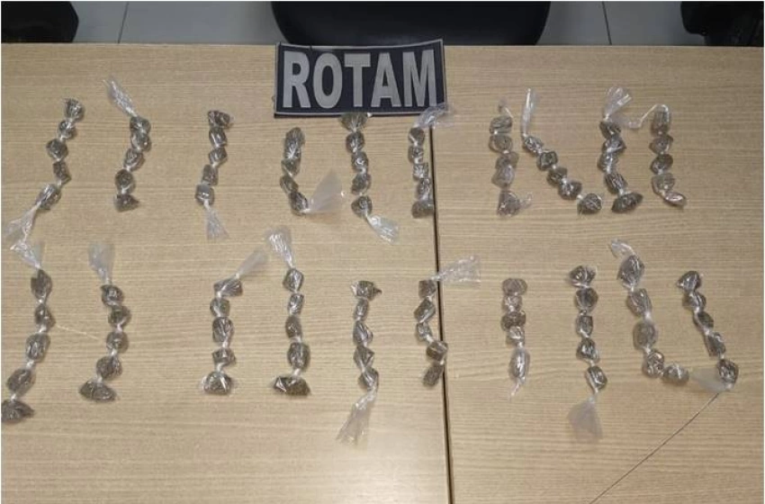 Imagem Droga Apreendida