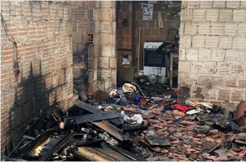 Imagem Casa Incêndio 