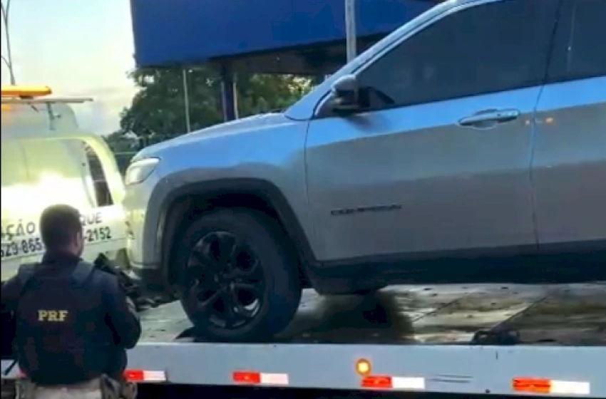 Imagem Veículo recuperado pela PRF