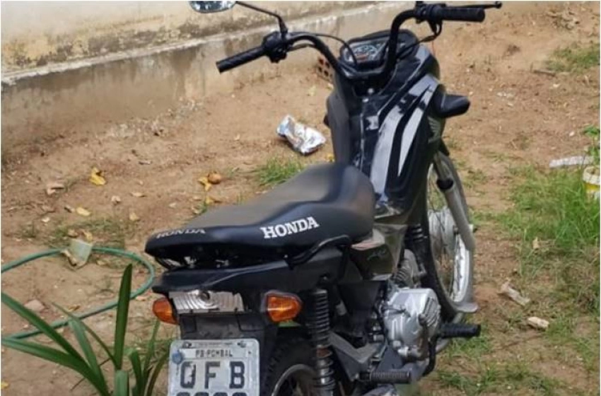Imagem Moto Apreendida