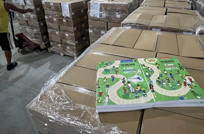 Imagem Material didático de Língua Portuguesa do Alfabetiza Mais Paraíba 2024