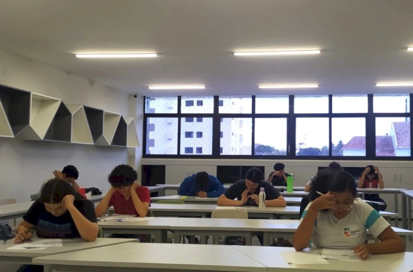 Imagem Alunos da Escola SESI PB