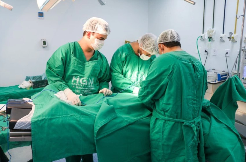 Imagem Procedimento cirurgico realizado através do programa Opera Paraíba
