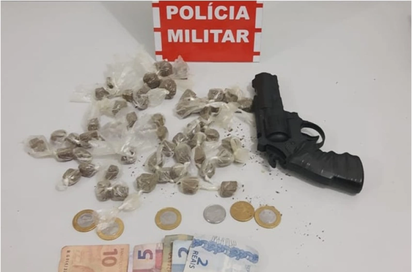 Imagem Arma e Drogas em Santa Rita