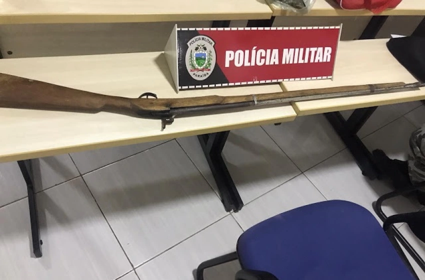 Imagem Espingarda Apreendida