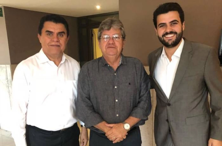 Imagem João Azevêdo e Wilson Filho e Santiago