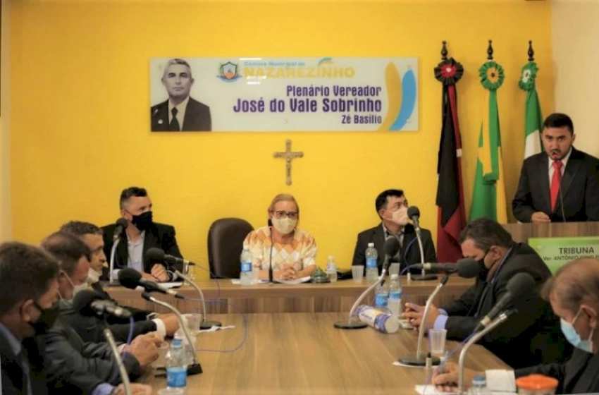 Imagem Plenário da Câmara de Vereadores em Nazarezinho
