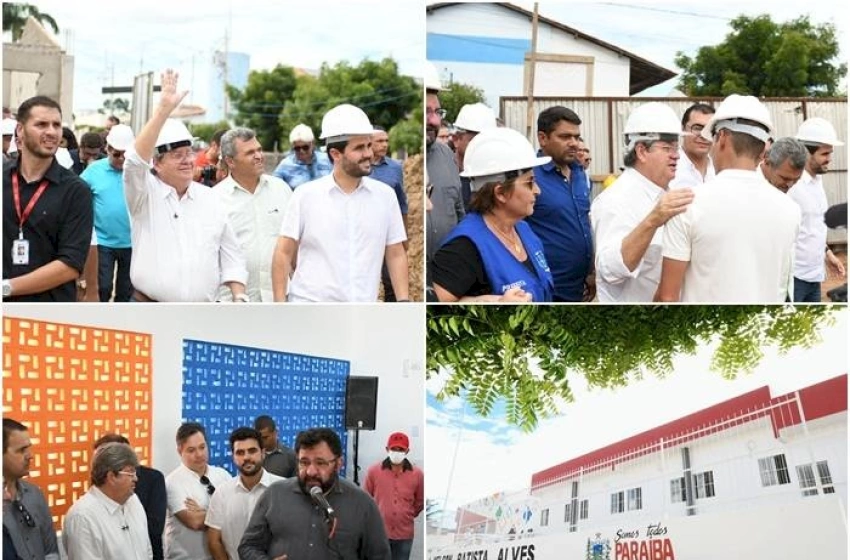 Imagem Obras e inaugurações na região de Cajazeiras