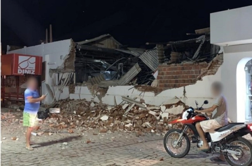 Imagem Explosão de Banco