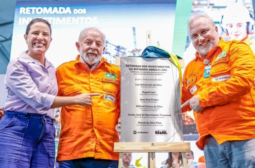 Imagem Enquanto a refinaria atualmente contribui com uma fração significativa da capacidade de refino e produção de S10 da Petrobras