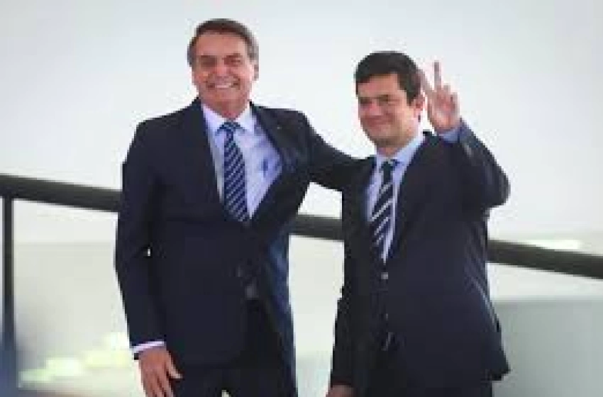 Imagem Moro e Bolsonaro