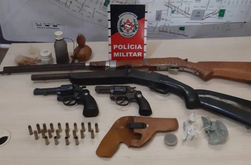 Imagem Armas Apreendidas