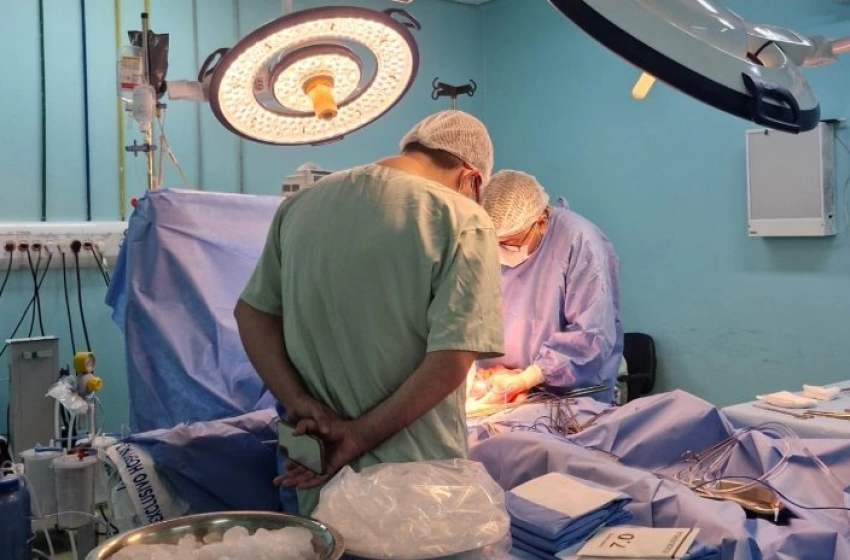 Imagem Doação de órgãos registrado pela Central de Transplante 