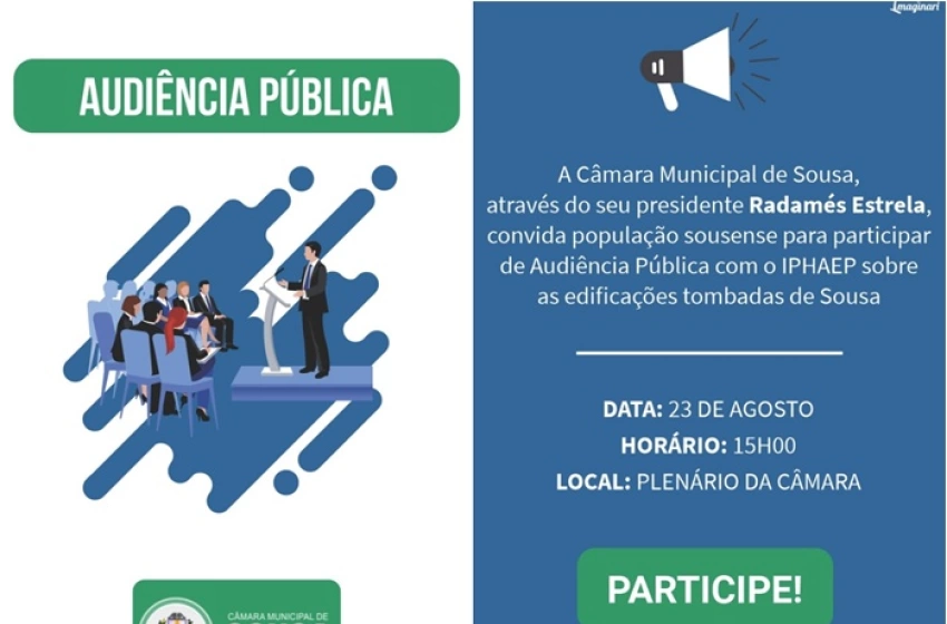 Imagem Audiência em Sousa