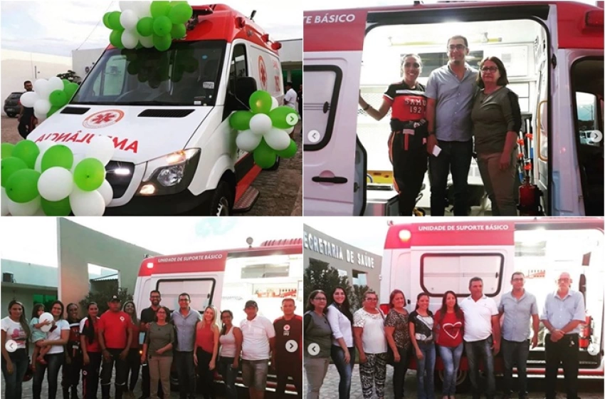 Imagem Entrega de Viatura do SAMU em Uiraúna