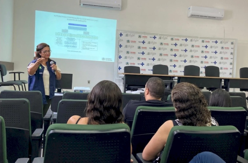 Imagem Saúde promove atualização sobre ações de vigilância epidemiológica do sarampo, rubéola e síndrome da rubéola congênita