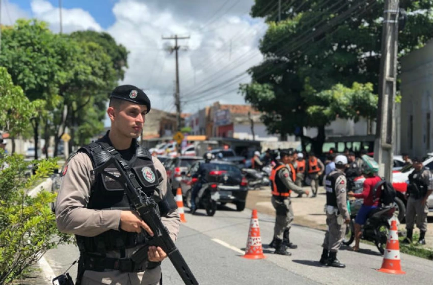Imagem Policiais em operação