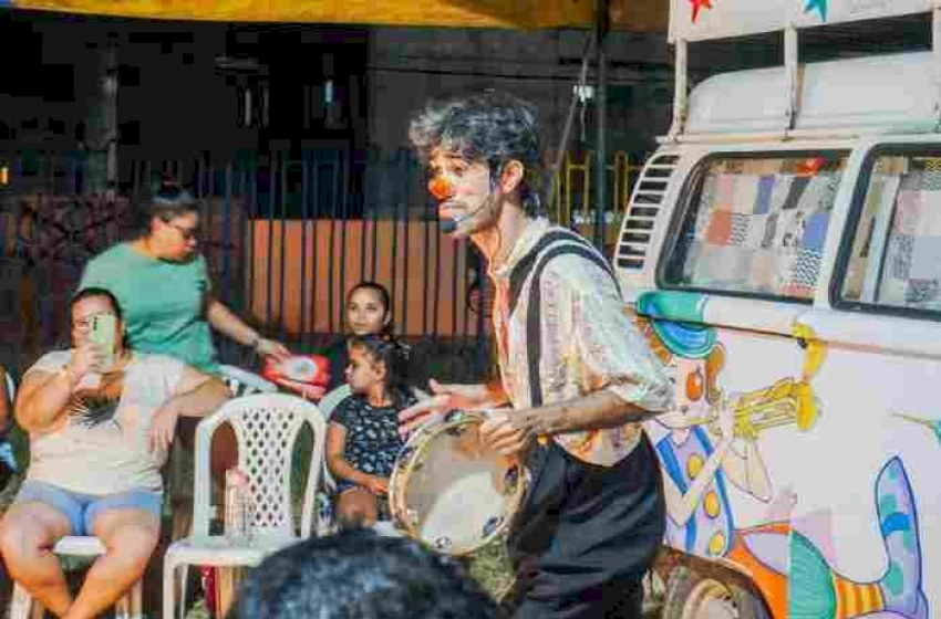 Imagem Espetáculos de teatro e circo para as cidades de João Pessoa, Campina Grande e Cajazeiras