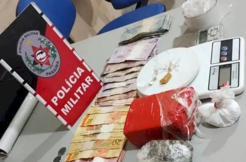 Imagem Apreensão de drogas pela Polícia Militar