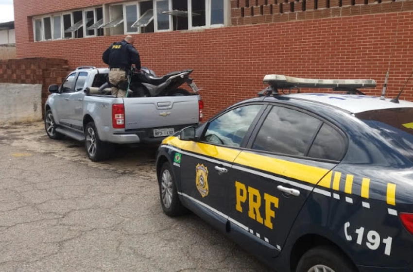 Imagem Motocicleta Recuperada