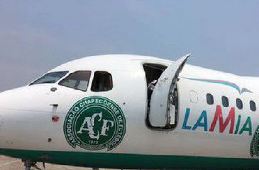 Imagem Avião da Chape