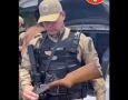Arma e munições apreendidas em ação da Polícia Militar