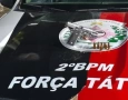 Arma e munições apreendidas em ação da Polícia Militar