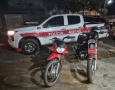 Motos apreendidas pela polícia militar em Riacho dos Cavalos 