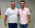 Prefeito de Aparecida, João Neto e o Secretário Wilson Filho 