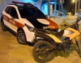 Motocicleta apreendida pela polícia militar em Catolé do Rocha 