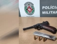 Arma de fogo apreendida em ação da PM