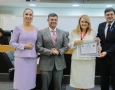 Medalha Epitácio Pessoa à professora Tânia Castelliano