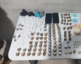 Material ilícito apreendido em ação da PM