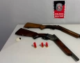 Prisão de homem por porte ilegal de arma de fogo