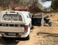 Veículo recuperado pela PM na Paraíba