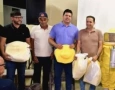 Entrega de EPIs para apicultores no município de Prata