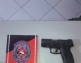 Arma apreendida pela polícia militar em Brejo do Cruz 
