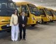 Novos ônibus escolares para Sousa