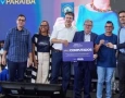 Entrega de novos ônibus escolares para a Paraíba