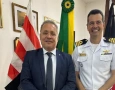 Reunião do MP com o comandante da Capitania dos Portos da Paraíba