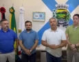Prefeito Gerôncio Júnior e equipe de governo