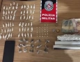 Drogas apreendidas pela ROTAM em Sousa 