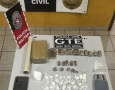 Drogas apreendidas em ação cojunta em Catolé do Rocha 