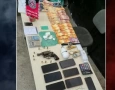 Material ilícito apreendido em ação da Polícia Militar