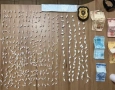 Drogas apreendidas em ação da Polícia Civil