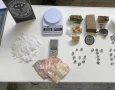 Material ilícito apreendido em ação da Polícia Civil