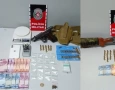 Armas e drogas apreendidas na Paraíba