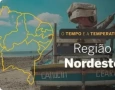 Previsão do tempo para o nordeste