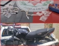 Apreensão de drogas e motocicleta